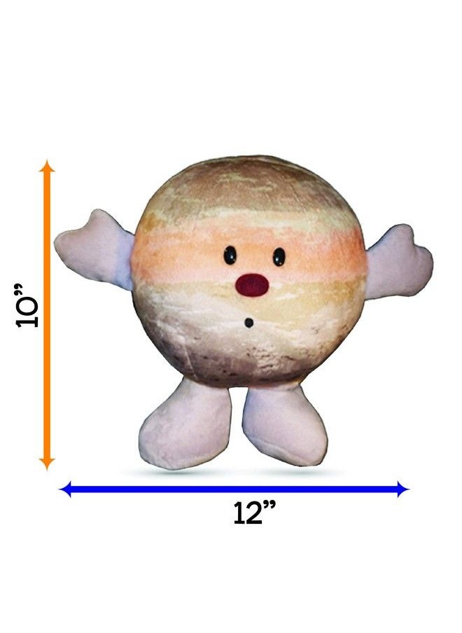 Jupiter Buddy Science Astronomy Space Solar System Educational Plush Blue Planet Toys