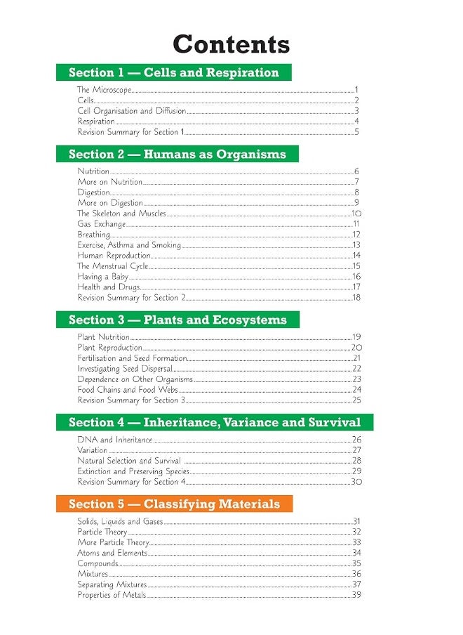 Ks3 Science Study Guide - Foundation  - Image 3
