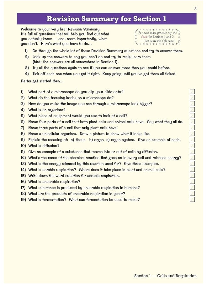 Ks3 Science Study Guide - Foundation