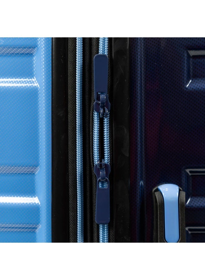 Luggage Sets 3 Piece Hardside Expandable Suitcase Set with Spinner Wheels Durable Lightweight Luggage (blue and dark blue) - Image 5