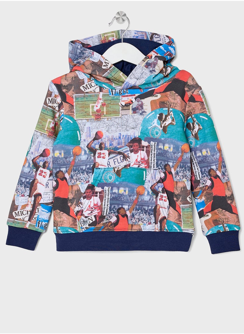 Jordan Infant Mj Brklyn Aop Ft Tracksuits  - Image 2