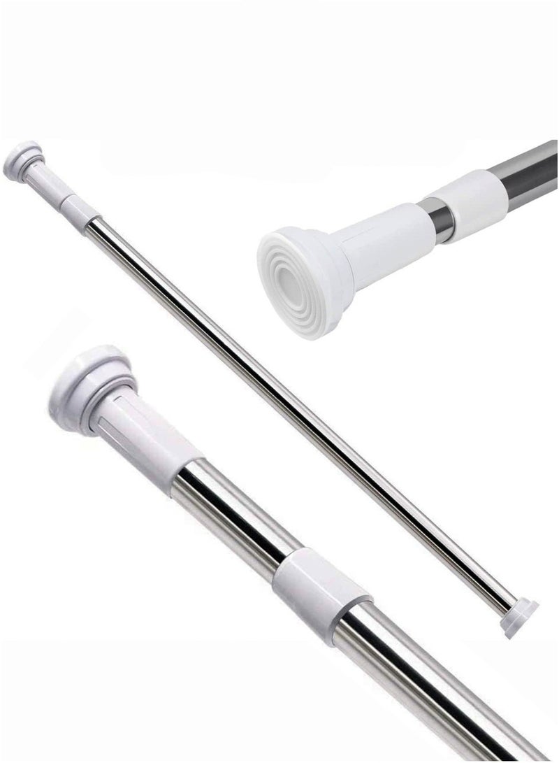 Extendable Tension Curtain Rod – Rust-Resistant & No Drilling (140–260 cm)  - Image 5