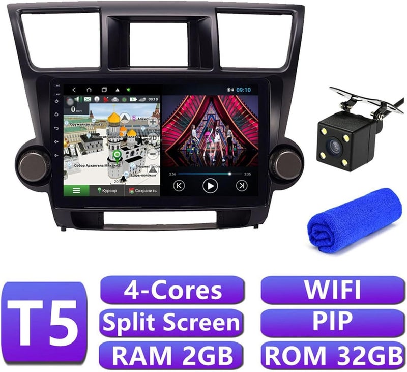 Wivplex Android Navigation GPS Head Unit for Toyota Highlander - Image 2