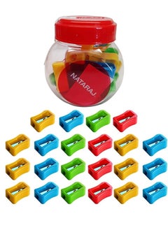 NATARAJ 22-Piece Pointy Pencil Sharpener Multicolour 