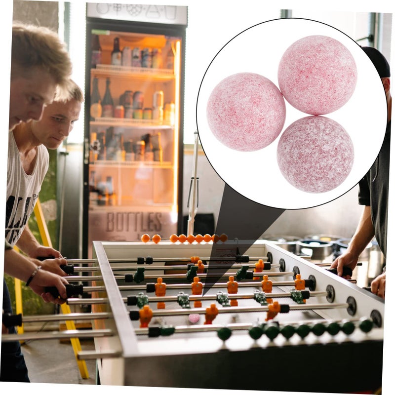 3 Pcs Foosball Balls Durable Soccer Replacement for Home Table Football - Image 5
