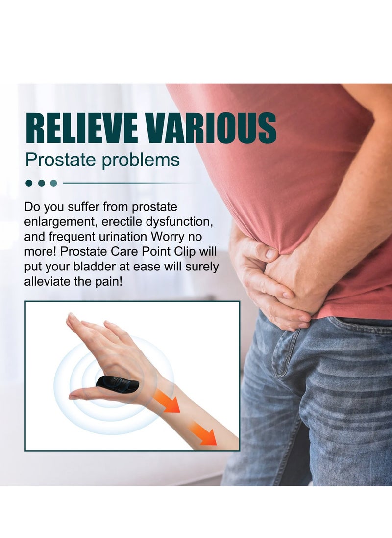SOUTH MOON Prostate Care Point Clip for Prostate Health Acupressure Hand Pressure Point Clip for Natural Relief of Prostate Discomfort Easy to Use and Portable (1PCS)  - Image 4