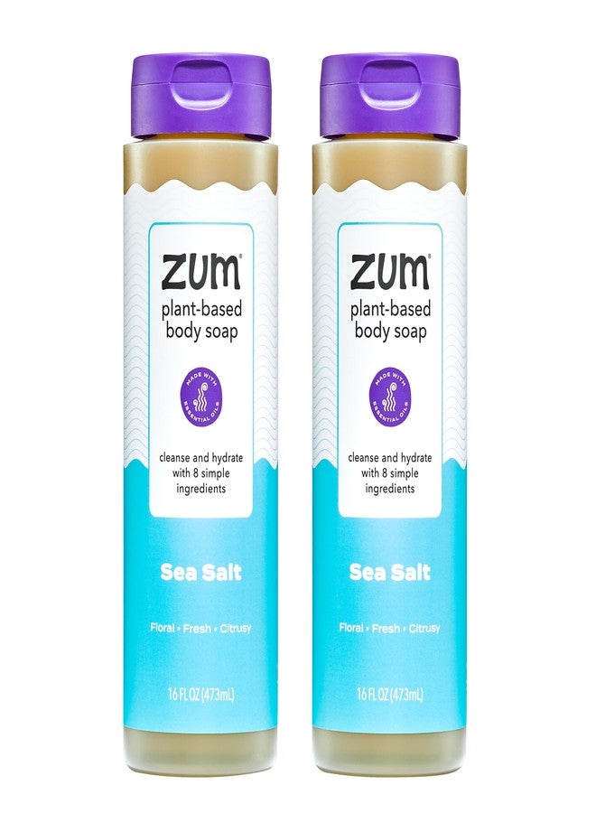 Zum Body Soap - Sea Salt - 16 fl oz (2 Pack - Image 1