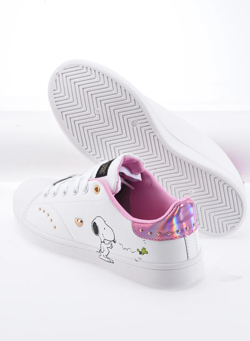 بينتس Comic Kicks by UrbanHaul  Snoopy Sneakers For Ladies