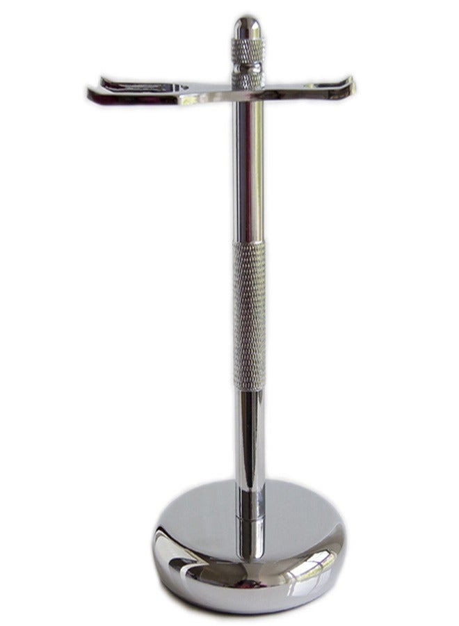 Generic Safety Razor Shaving Brush Display Stand with Non Slip Base Dual Shave Stand Designed to Prevent Water Damage Improve Hygiene and Protect Shaving Kit  - Image 2