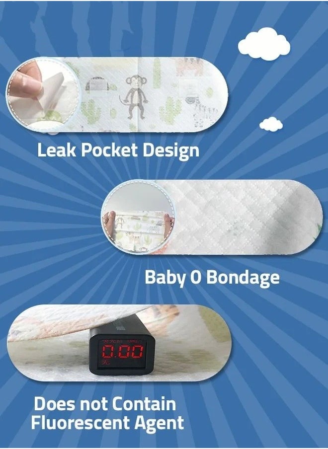 DOOKOO 40pcs Baby Disposable Travel Bibs for Girls and Boys with Individual Package - Soft, Leak Proof u0026 Convenient  - Image 2