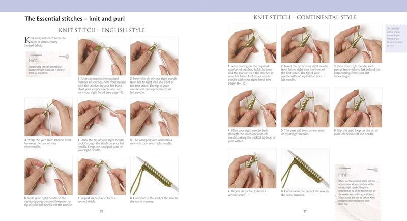 Search Press A-Z of Knitting: The Ultimate Resource for Beginners and Experienced Knitters - Image 4