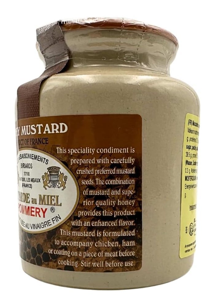 Pommery Honey Mustard - 250g Jar of French Specialty Mustard - Image 2
