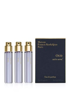 Maison Francis Kurkdjian OUD satin mood Travel Spray Refill Set 3 x 037 oz
