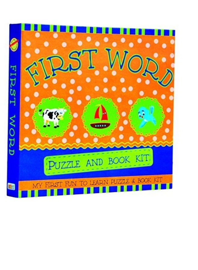 Puzzle & Book Kit: First Words 