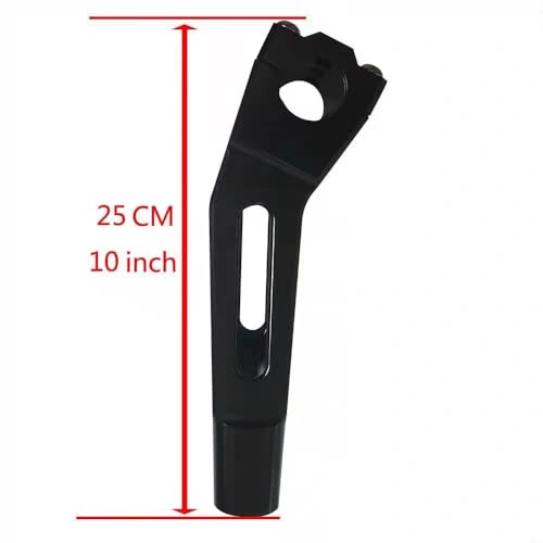 M Maintenanse 10" Height 1 inch & 1.25 inch Size Adjustable Handlebar Riser Clamp Pullback Fit For Harley Dyna Fat Bob Street Bob Low Rider Touring Electra Glide Fat boy - Image 4