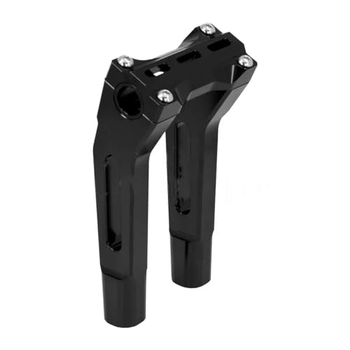 M Maintenanse 10" Height 1 inch & 1.25 inch Size Adjustable Handlebar Riser Clamp Pullback Fit For Harley Dyna Fat Bob Street Bob Low Rider Touring Electra Glide Fat boy - Image 1
