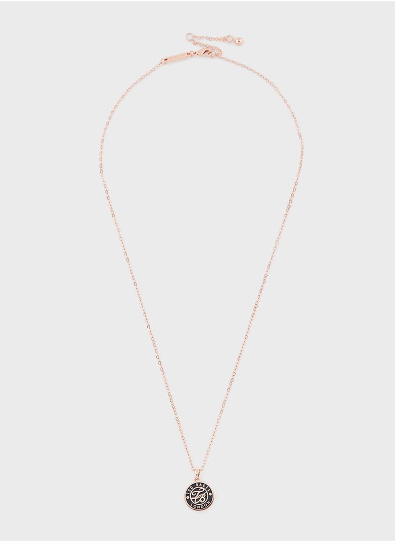 Ted Baker - Chain Detail Drop  Long Necklace - Image 1