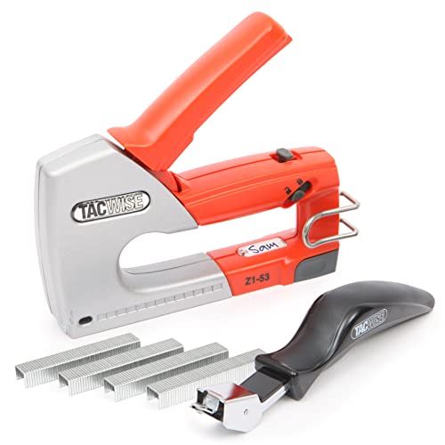 Tacwise 0889 Metal Staple Tacker Kit with Hand Tacker, Staple Remover and 200 Staples (0889) - Image 1