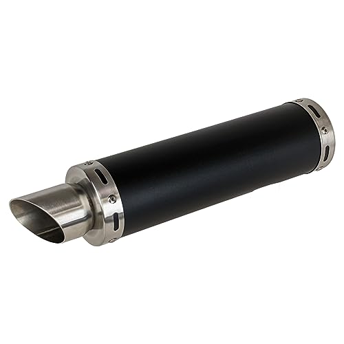 RedCap High Performance Exhaust System Muffler for GY6 50cc Scooter Moped TaoTao Jonway Kymco 139QMB (Black) - Image 2