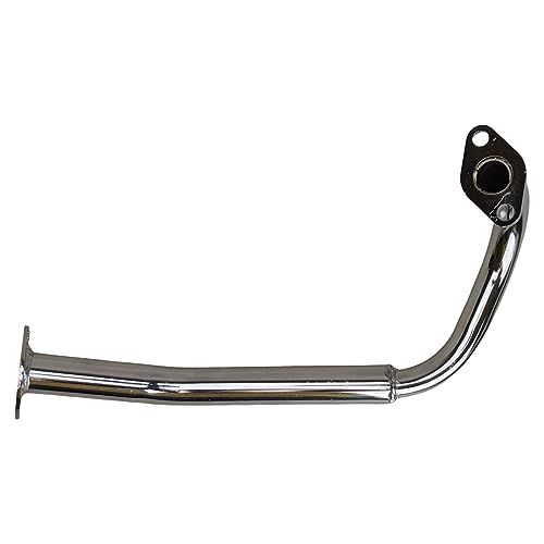 RedCap High Performance Exhaust System Muffler for GY6 50cc Scooter Moped TaoTao Jonway Kymco 139QMB (Black) - Image 5