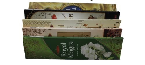 Krishnakala Krishnakala Royal Series Flora Agarbathi Combo Pack of 5 40gms Royal Sandal Royal Musk Royal Mogra Royal Oudh Royal Amber  - Image 4