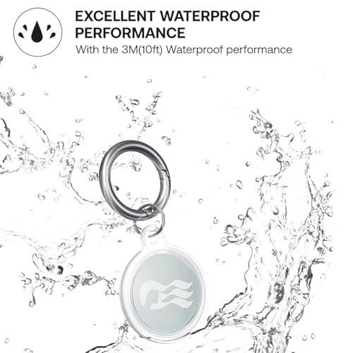 Orisell Princess Cruise Medallion Holder Waterproof with Keychain,Dust and Scratch Proof for Bags, Keys, Trousers,And More (2 pack (clear+pink)) - Image 4