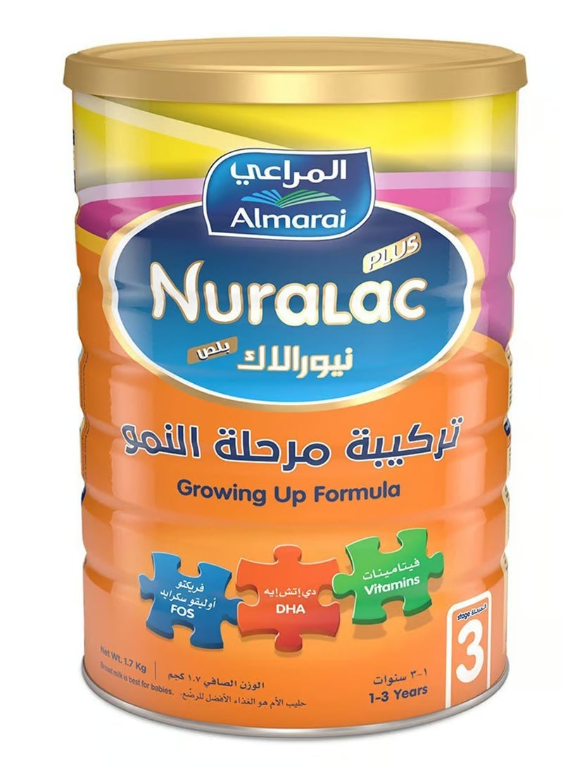 نيورلاك حليب الأطفال لمرحلة النمو 1700 جرام المرحلة 3  - Image 2