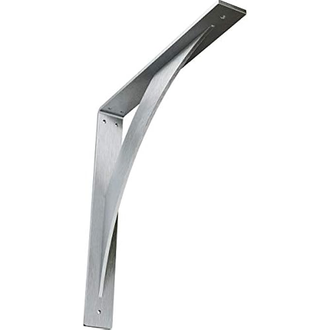BKTM02X16X16LECRS 2-INCH W X 16-INCH D X 16-INCH H LEGACY BRACKET, STEEL - Image 1