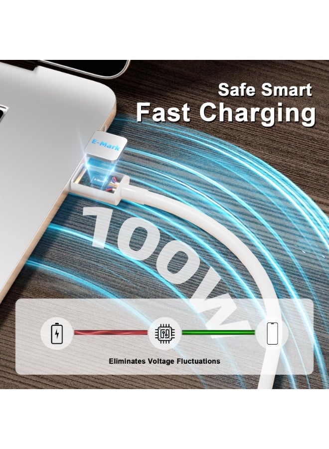 SANMUGEED USB Type C to DC 3.0x1.1mm Adapter, USB C to DC Power Adapter,100W PD, 20V 5A with 100W/5A USB C Cable (1.5M) - Image 3