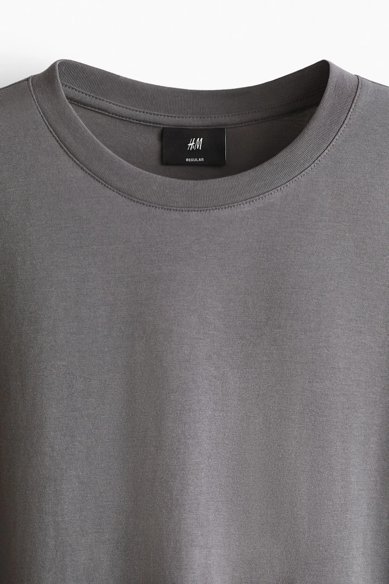 H&M  Cotton T-shirt Regular Fit for Men | Best Price UAE