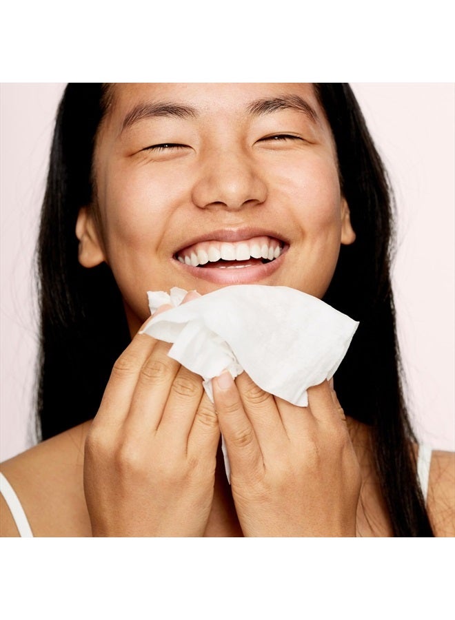 THE FACE SHOP Rice Water Bright Cleansing Facial Wipes - Rice Extract - Refreshing, Brightening, Moisturizing - Infused with Cleansing Milk - Vegan Disposable Makeup Remover Wipes - Korean Skin Care - Image 3