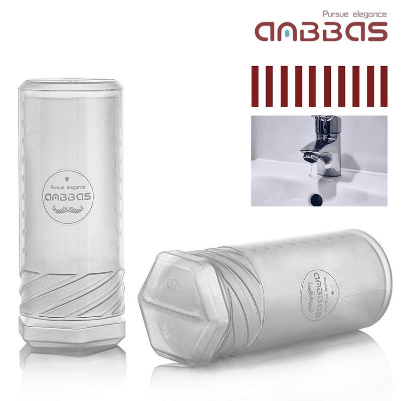 Anbbas Shaving Brush and Holder with Travel Case, Synthetic Badger Hair Ebony Handle Brush 3in1 Kit for Men - Image 5