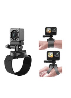 Y&D Wrist Strap Mount for DJI Action 2 360° Rotatable Adjustable Arm Band Holder GoPro Max Hero10 Hero9 8 7 Camera Accessories, Outdoor Sports Accessories  - Image 1