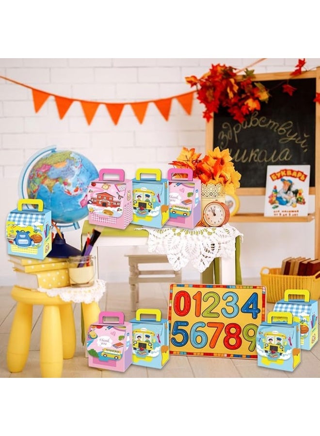 Kidzilla Back to School Treat Boxes for Classroom Rewards Party Favors and Student Gifts - 12 Pieces, 8 Styles, 12 x 10 x 6.5 cm - Image 4