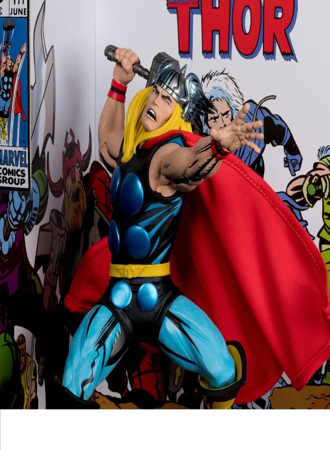McFarlane Toys - Marvel Thor 1:6th Scale Collectible with Scene & Comic (The Mighty Thor #177) - Image 3