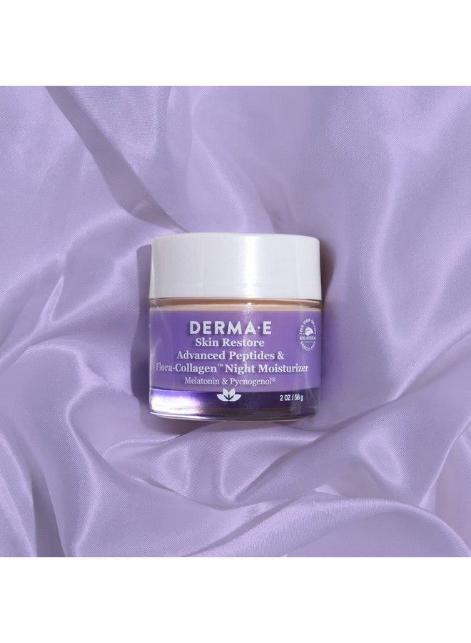 derma-e Derma E Advanced Peptides And Floracollagen Night Moisturizer Hydrating Topical Facial Cream Improves Elasticity And Reduces Appearance Of Lines And Wrinkles 2 Oz - Image 4