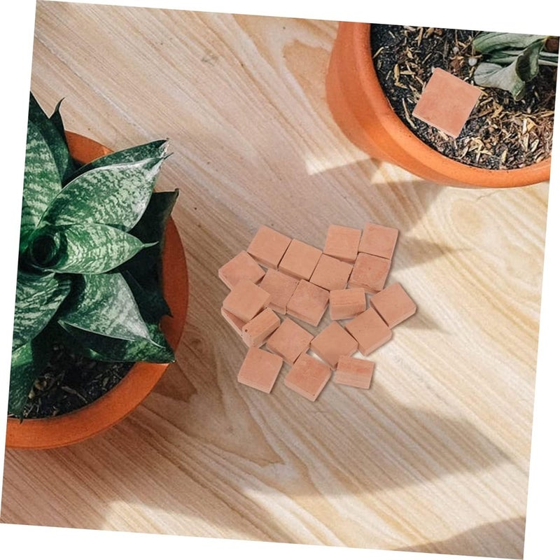 Milisten 80pcs Miniature Faux Model Bricks for Landscaping Square Shape Wall Brick Models for Creative Building Projects and Imaginative Play - Image 4