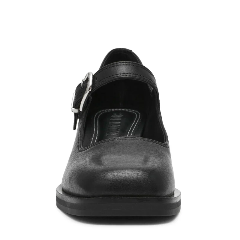 STEVE MADDEN  Textured Block Heel Mary Jane Shoes for Women | Best Price UAE