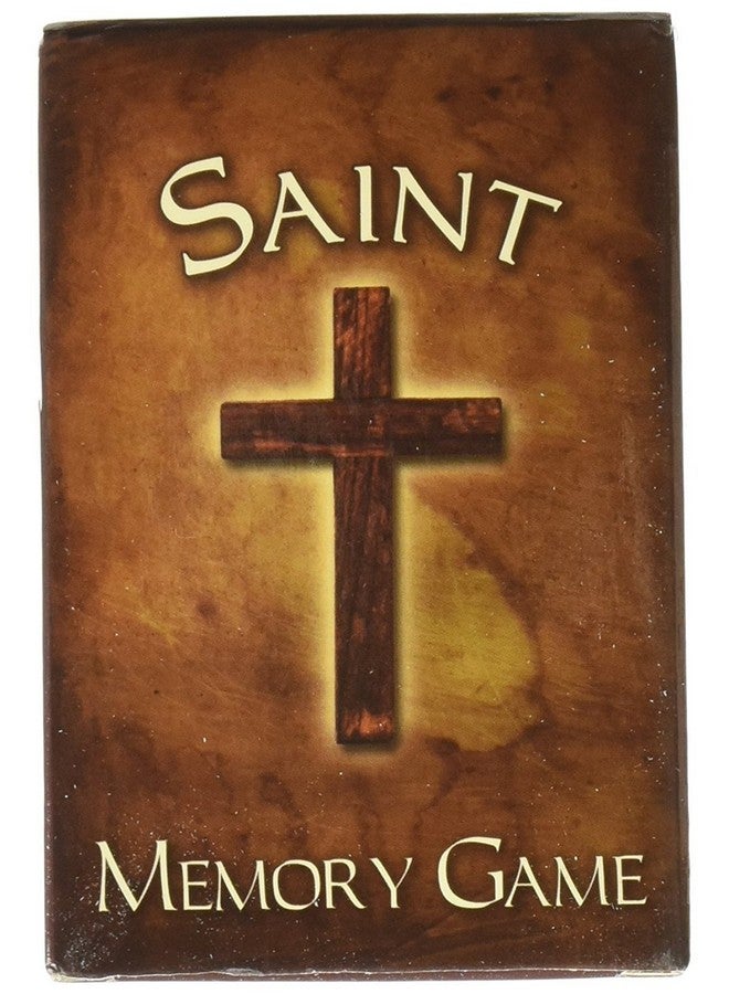 Autom Adult Kid Sunday School Church Catholic Saint Pair Matching Fun Memory Card Game, Pack of 3 - Image 1