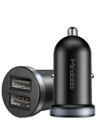 CC-6601 Octopus Car Charger - Dual USB Fast Car Charger (2.4A) - Black - pzsku/Z17365A69C0CCB02EB1E6Z/45/_/1729164415/01661cda-abd4-4f34-81b3-1f10fa23ae39