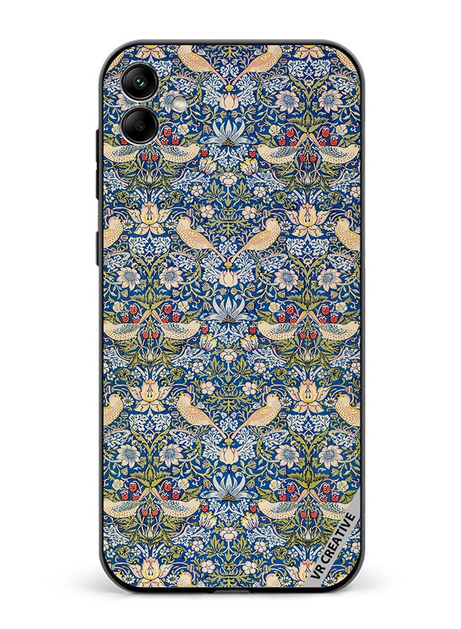 VR CREATIVE Protective Case Cover For Samsung Galaxy A04 Splash Flower Design Multicolour - Image 1