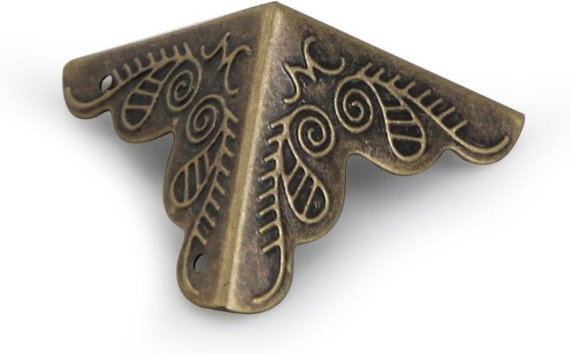 Owfeel 8pcs 25mm Antique Bronze Corner Decorative Corner Box Corner Protector - Image 3