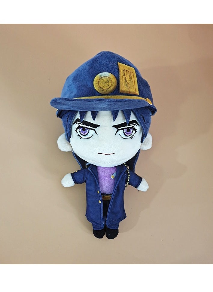 Generic - JoJo's Bizarre Adventure Kujo Jotaro Plush Toy Doll Animal Pillow 20cm - Image 1