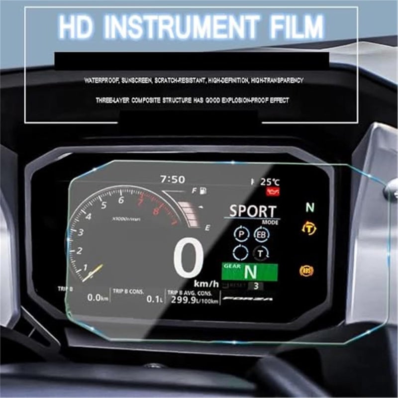 DEMULAX Motorcycle Dashboard Screen Protector for Forza 750 - Image 2