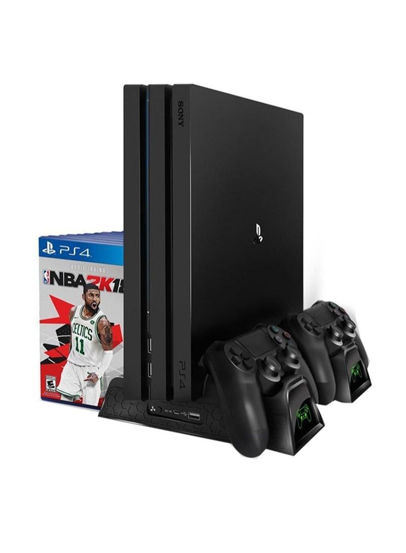 Multifunctional Vertical Wired Cooling Stand For PlayStation 4 - Image 2