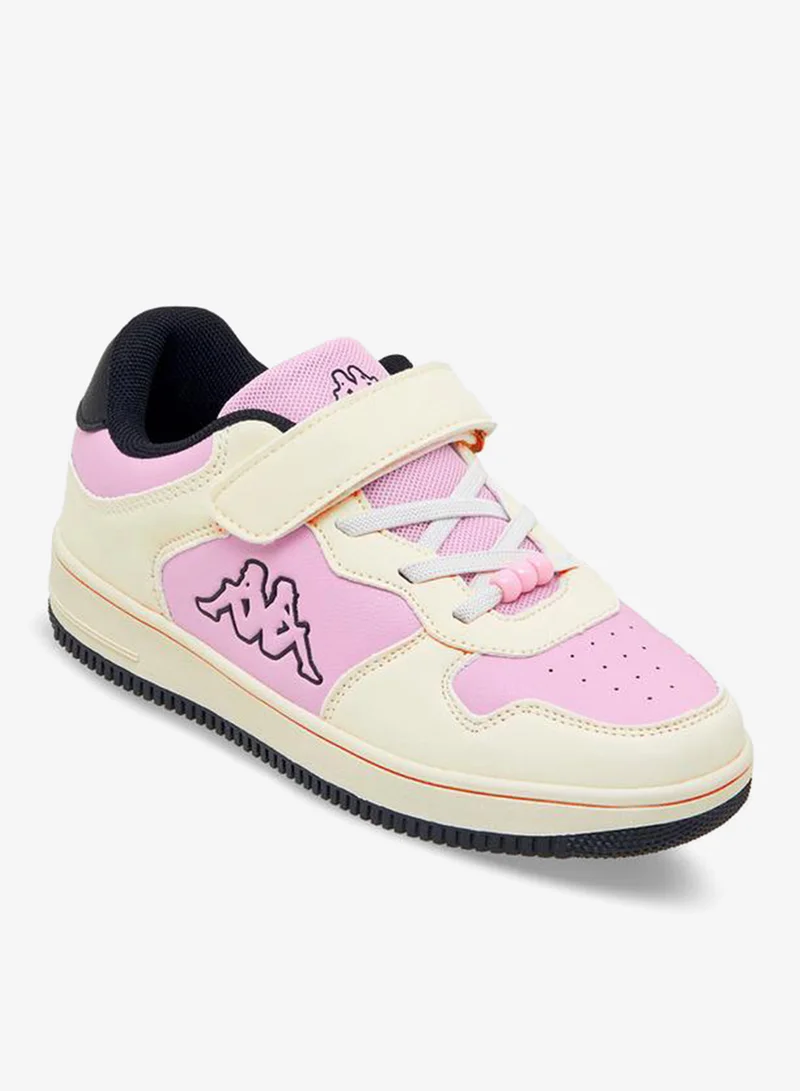 Kappa Boys Colourblock Hook & Loop School Sports Shoes