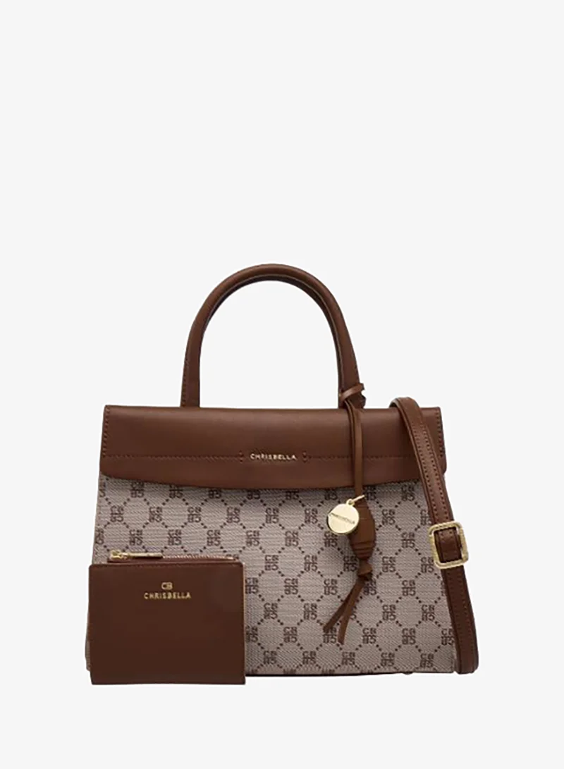كريس بيلا Chrisbella-AOP-Crossbody-Monogram-Black-JJ26-Q4-11