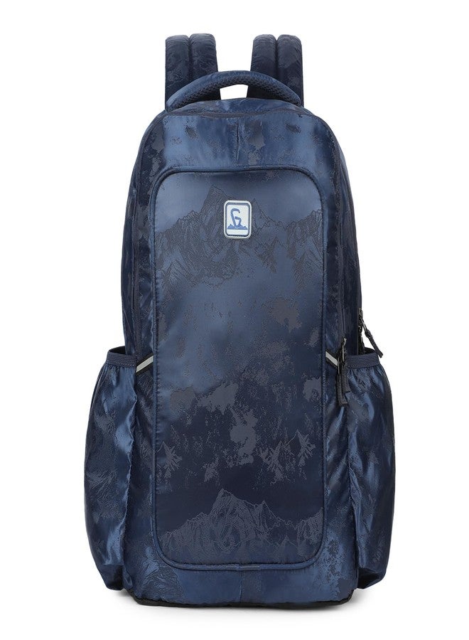 GREENLANDS Torpedo 1.0 - Navy | 35L Ergonomic Laptop Backpack | Lightweight Unisex Travel & Hiking Backpack with Multilevel Organizer for School, Office & Travel - Image 1