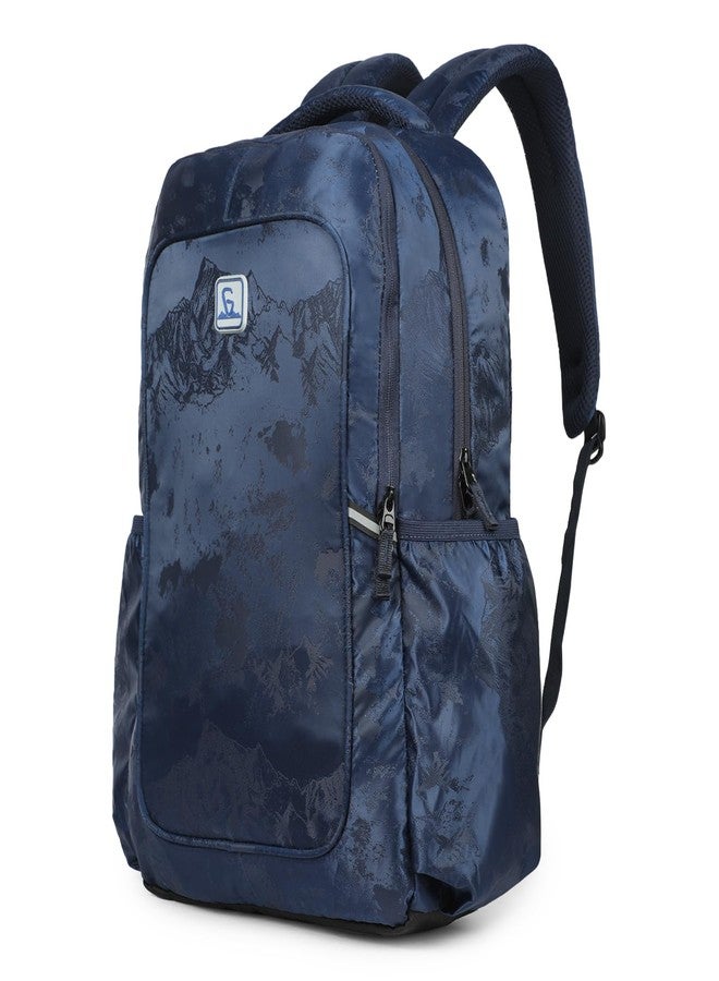 GREENLANDS Torpedo 1.0 - Navy | 35L Ergonomic Laptop Backpack | Lightweight Unisex Travel & Hiking Backpack with Multilevel Organizer for School, Office & Travel - Image 2