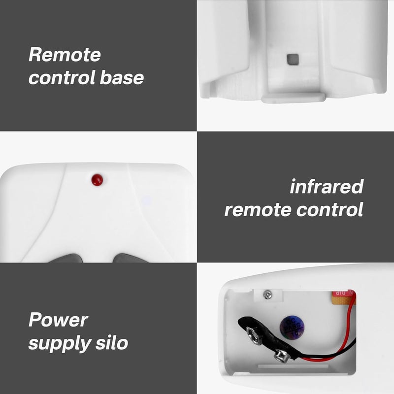 SuperDi FAN-53T Ceiling Fan Remote Control Replacement for Hampton Bay Harbor Breeze Replace L3HFAN11T FAN-11T L3HFAN35T1 Fan-HD KUJCE9103 FAN-35T CHQ8BT7030T CHQ7030T UC7030T 2AAZPFAN53T - Image 3